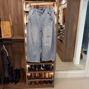 Gap Stylish Light Blue Wide-Leg Jeans